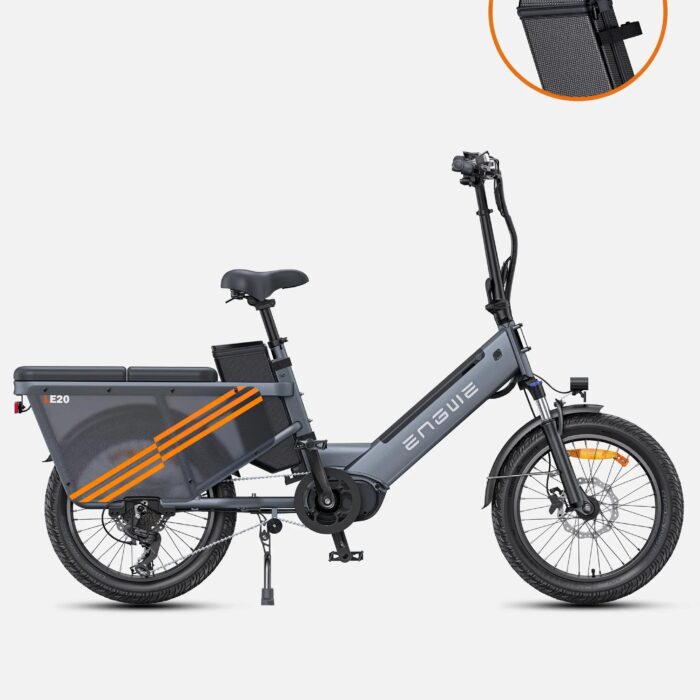 ENGWE LE20 250W Mid-drive Torque Sensor Step-Thru Cargo E-bike