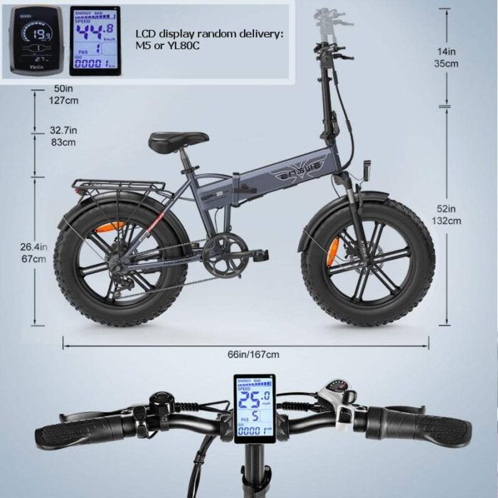 Engwe EP-2 | 750W Version| Electric Fat wheel Bike
